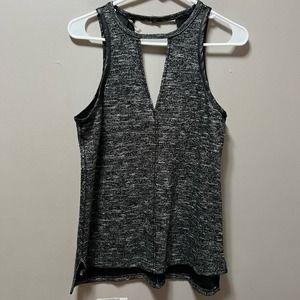 Heather women’s black tank‎ size small
